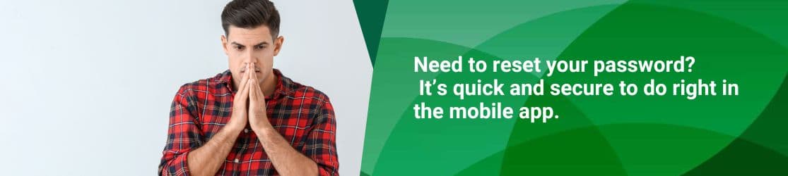 man looking worried